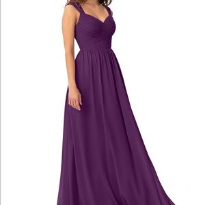 Azazie Grape Bridesmaid Dress